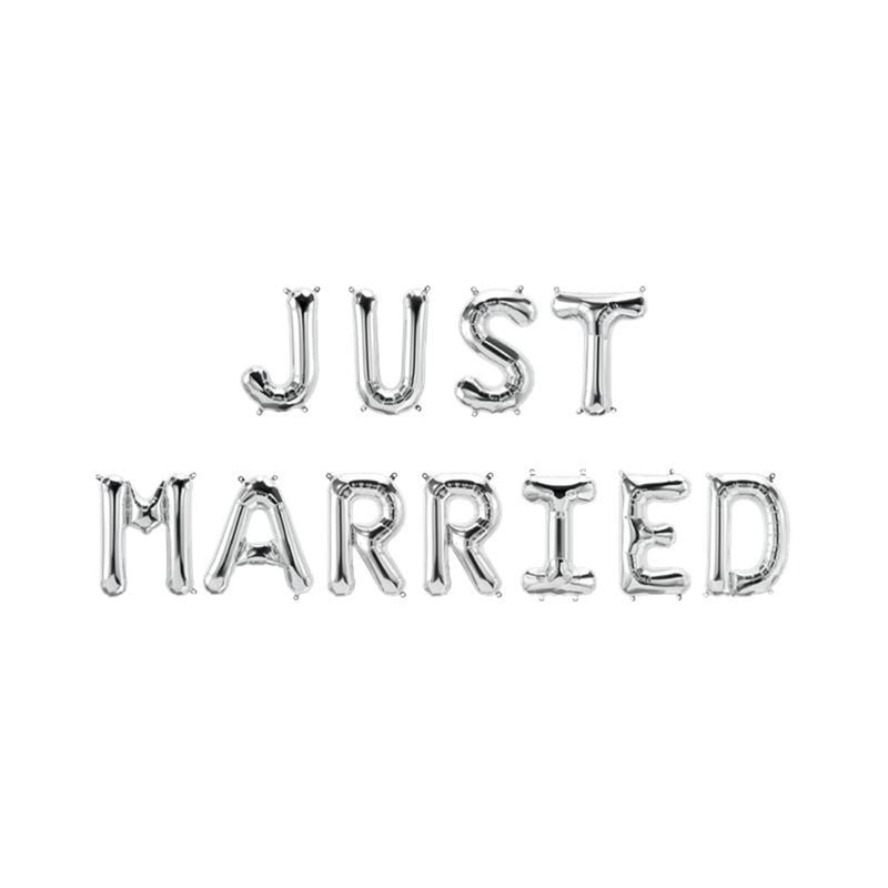 Paperdreams Folienballongirlande – Just Married