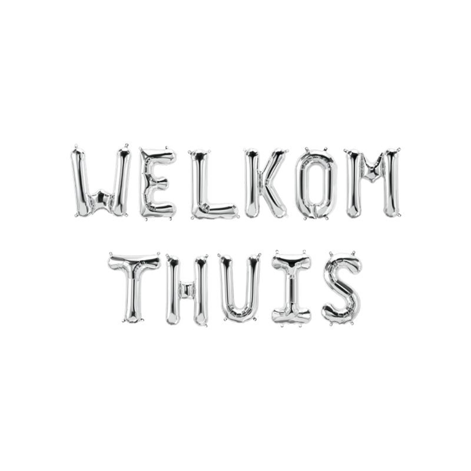 Paperdreams Folienballongirlande – Willkommen zu Hause