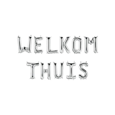 Paperdreams Folienballongirlande – Willkommen zu Hause