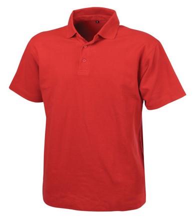 Dassy Poloshirt Leon Baumwolle rot m