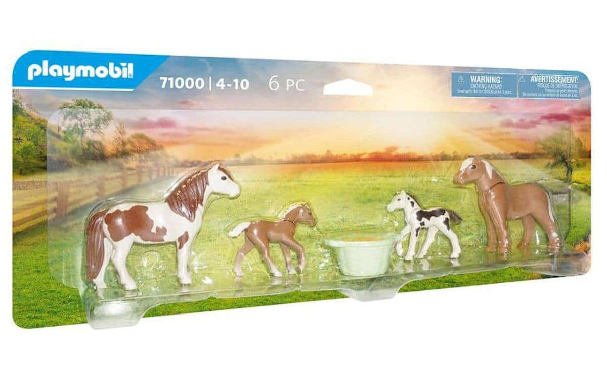 Playmobil Country 2 Isländische Ponys mit Fohlen 71000