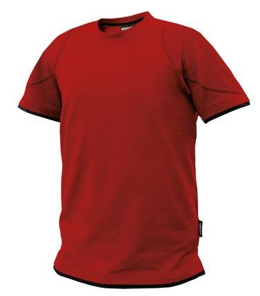Dassy T-Shirt kinetic rot schwarz xs