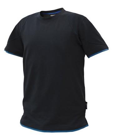 Dassy T-Shirt kinetic schwarz azurblau xs