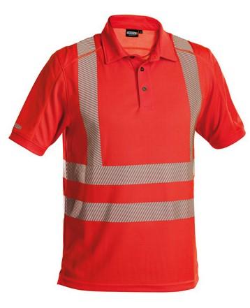 Dassy High Visibility Polo Brandon Red S
