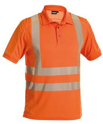 Dassy Warnschutzpolo Brandon Orange XL