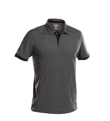 Dassy Polo Traxion grau schwarz m