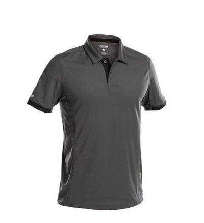 Dassy Polo Traxion grau schwarz m