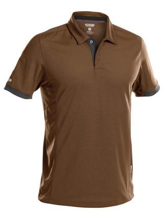 Dassy Polo Traxion braun grau xs