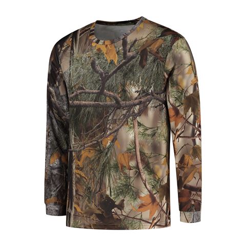 Stealth Gear Stealth Gear T-Shirt Long Sleeve Camo Forest Sprint Größe xxl