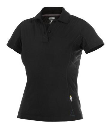 Dassy Polo Traxion Damen Schwarz XS