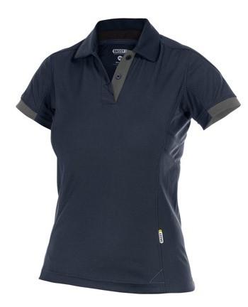 Dassy Polo Traxion Damen Marinegrau XS