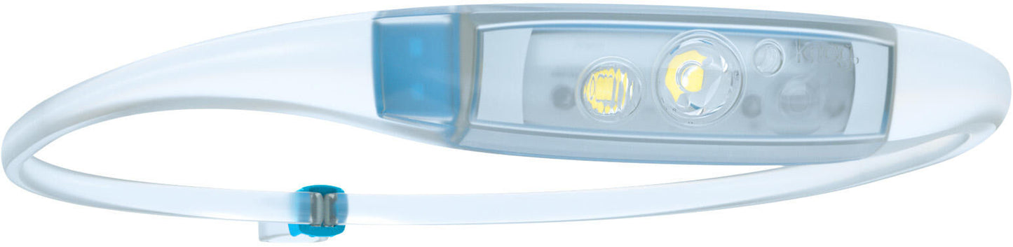 Knog Scheinwerfer Quokka Run Scheinwerfer Quokka Run transparent blau