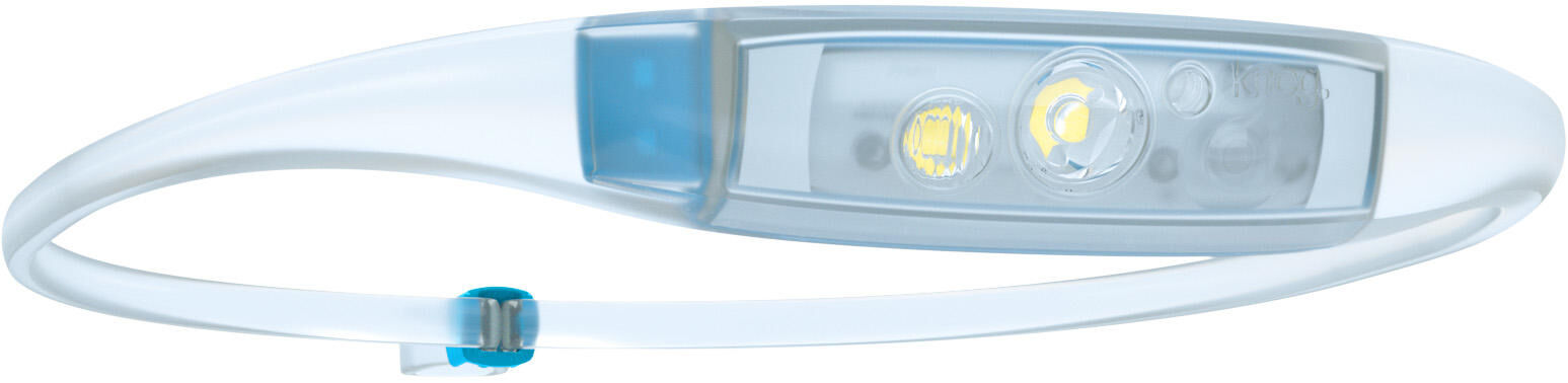 Knog Scheinwerfer Quokka Run Scheinwerfer Quokka Run transparent blau
