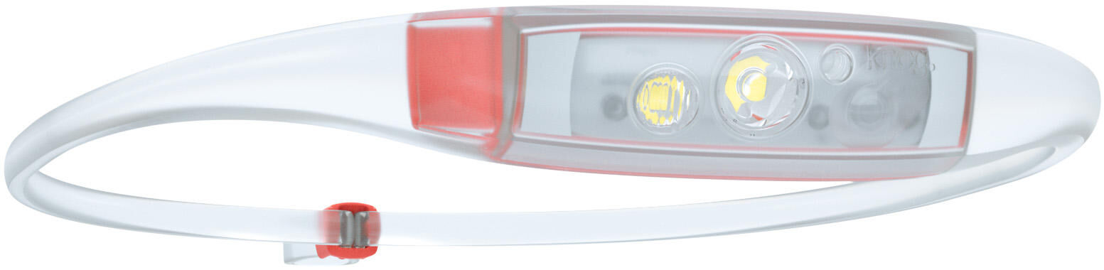 Knog Scheinwerfer Quokka Run Scheinwerfer Quokka Run transparente Koralle