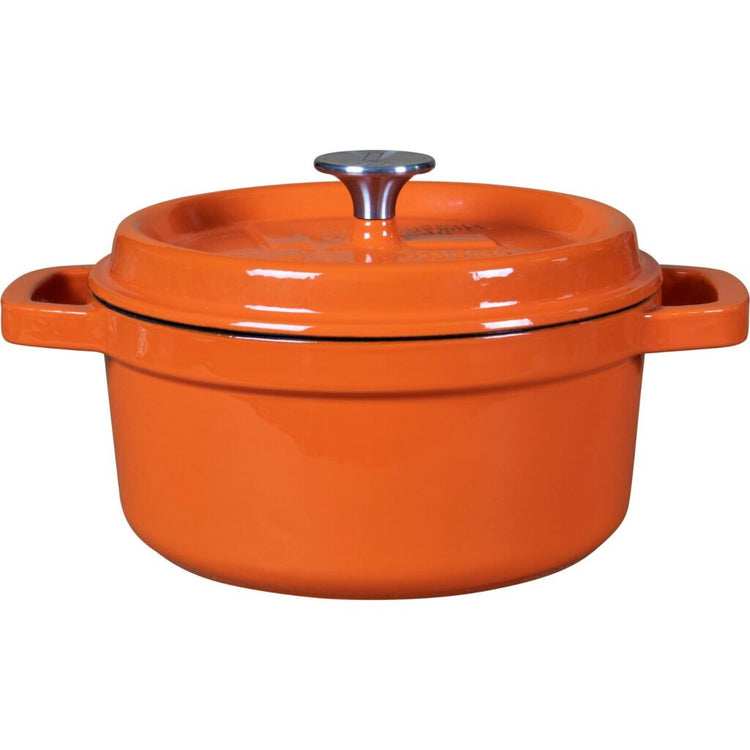 Solinger Solinger die Windmühle Premium Gusseisen -Bratpfanne 2,5 l orangefarbener Emaille