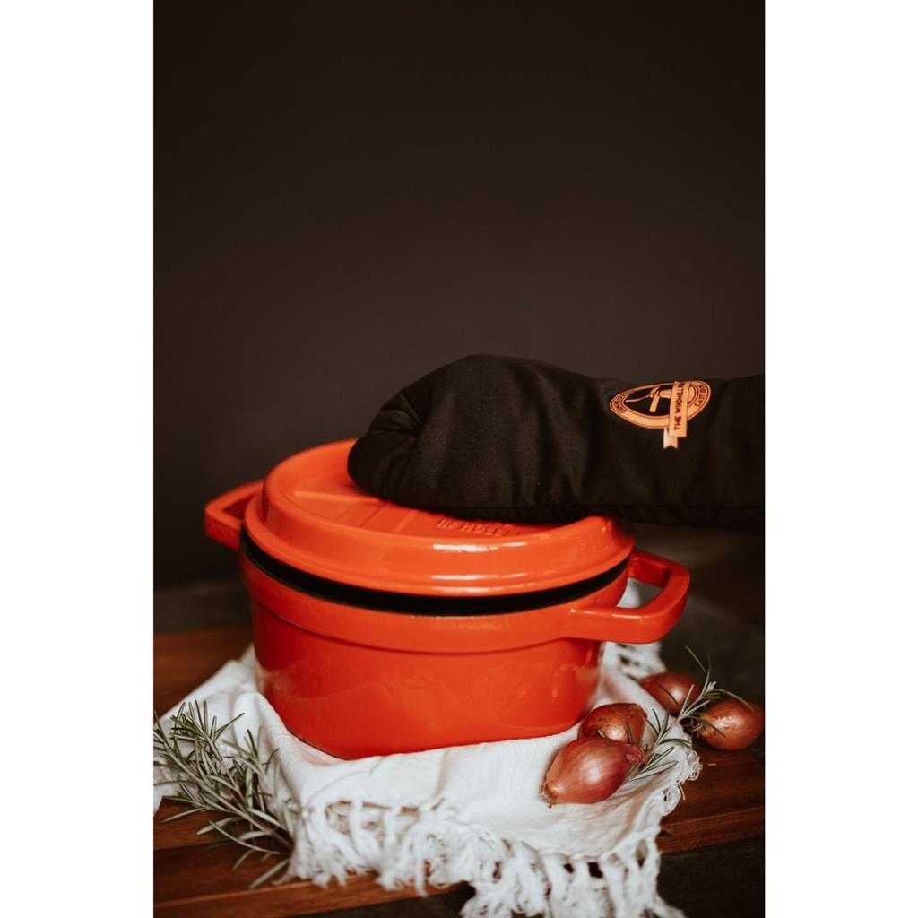 Solinger Solinger die Windmühle Premium Gusseisen -Bratpfanne 2,5 l orangefarbener Emaille