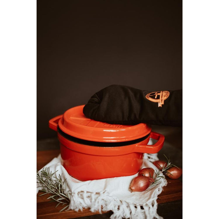 Solinger Solinger die Windmühle Premium Gusseisen -Bratpfanne 2,5 l orangefarbener Emaille