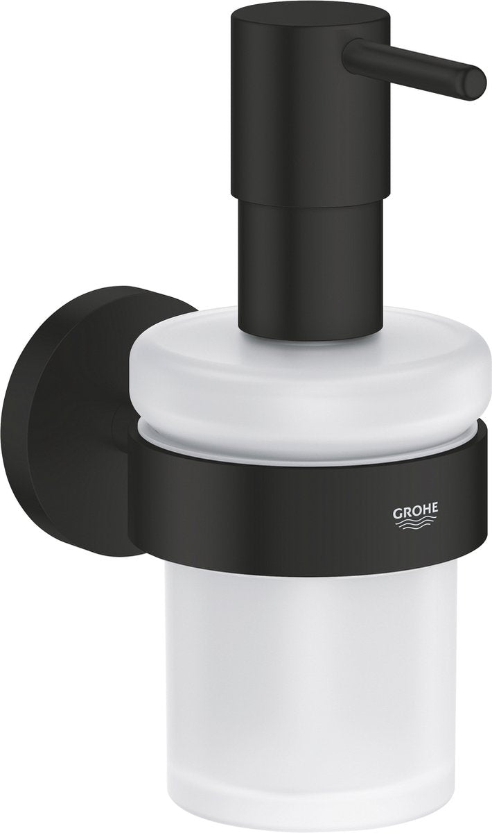 Grohe Quickfix Start Seifenspender mit Halter – 160 ml – Mattschwarz