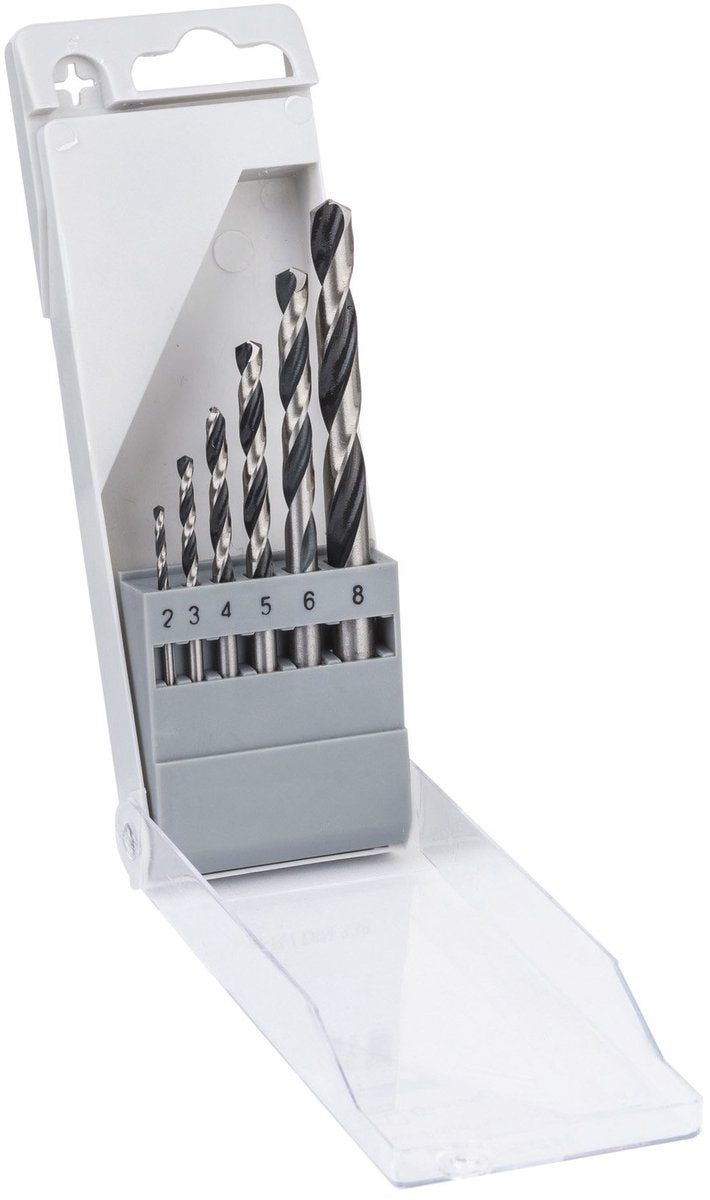 Bosch HSS Pointteq-Serie – Metallbohrer-Set – 6-teilig – schnell und präzise