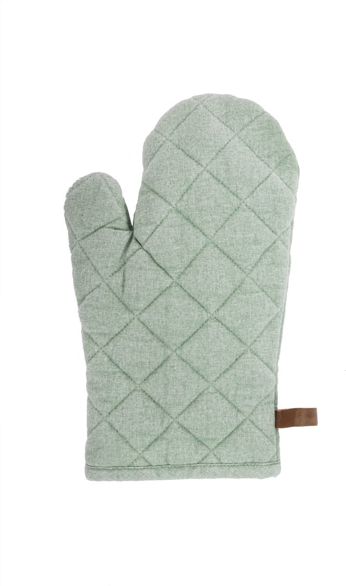Tiseco Ofenhandschuh Myrna 18x28cm, grün