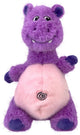 Kong Knots Belly Hippo - Kuscheltier - Lila Rosa M L