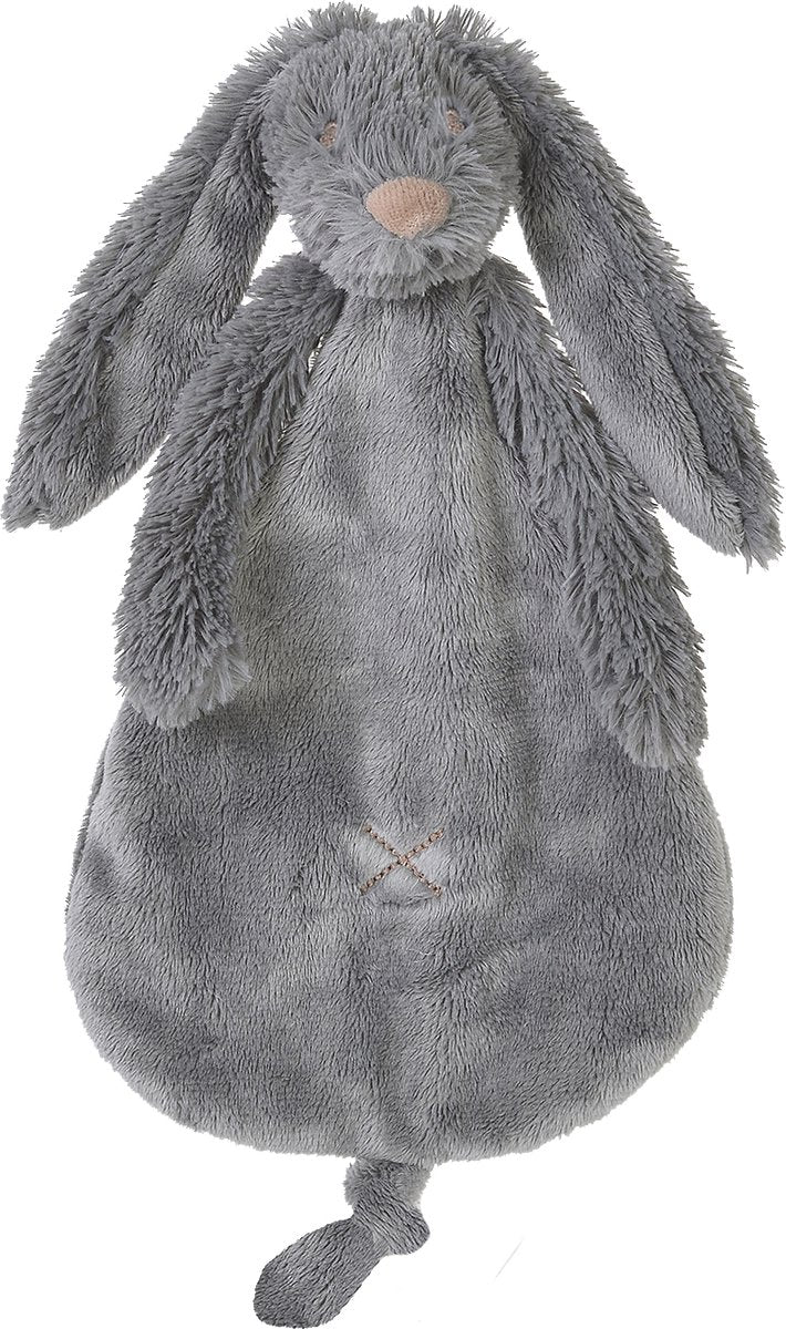 Happy Horse Rabbit Richie Kuscheltuch – dunkelgrau – Babygeschenk