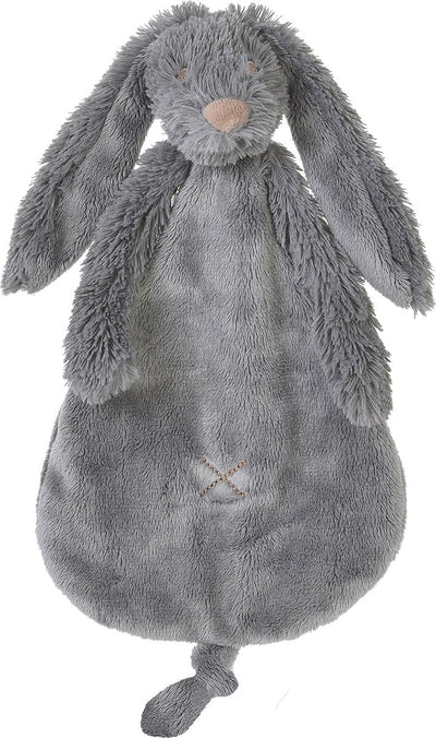 Happy Horse Rabbit Richie Kuscheltuch – dunkelgrau – Babygeschenk