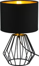 Rl lebe dein Licht Reality Chuck - Tischlampe - Schwarz - exkl. 1x E14 3,5 W - Schnurschalter