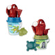 Androni Emmers setzte recycelten Kunststoff, 6dlg.