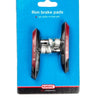 Bremsbeläge V-Brake 72 x 14 mm schwarz 2 Stk