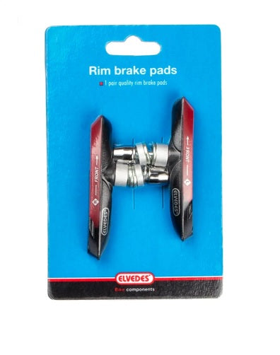 Bremsbeläge V-Brake 72 x 14 mm schwarz 2 Stk