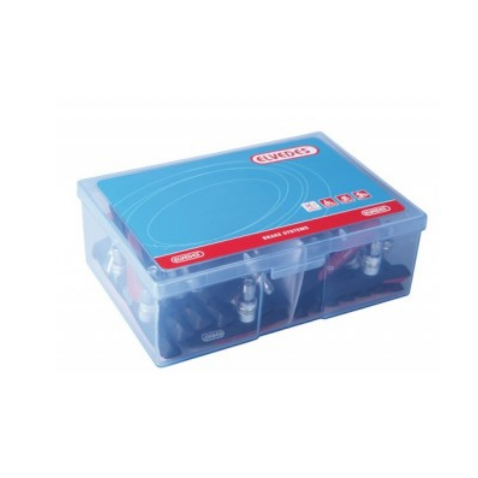 Bremsbelagsatz Elvedes V-Brake Allen Dual Compound (25 Paar)