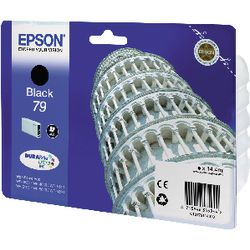 Tintenpatrone Epson T7911 Original C13T79114010 Schwarz