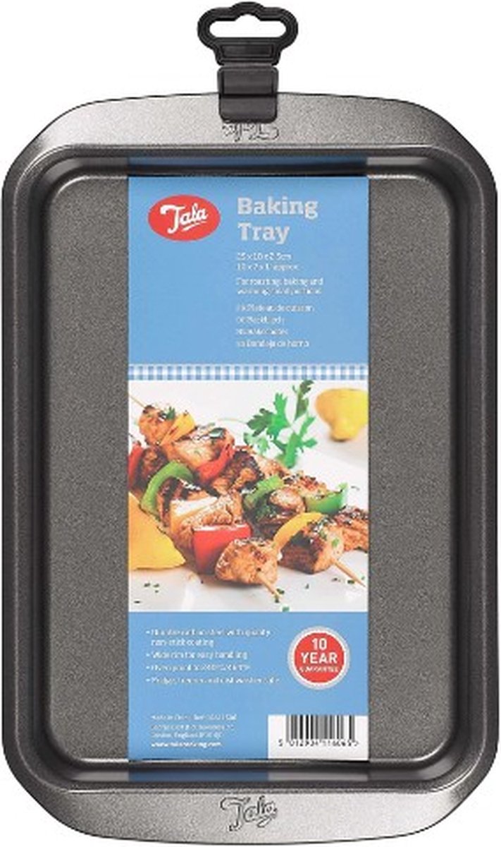 Tala Everyday – Backblech – 31 x 20,5 cm – antihaftbeschichtet – Kohlenstoffstahl – stapelbar – mit breiten Griffen