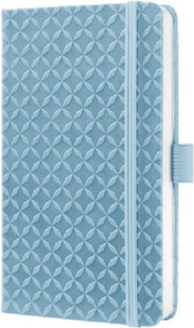 Sigel – Notizbuch – Jolie Flair – A5 – Hardcover – 174 Seiten – Linie – 80-Gramm-Papier – Himmelblau – Si-JN119