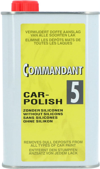 Commandant Autopolitur 5 – Poliermittel – entfernt Anlauffarben – verleiht Glanz – für alle Lackarten – 500 ml