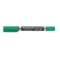 Permanentmarker Staedtler Lumocolor Permanent Duo 348 grün