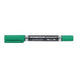 Permanentmarker Staedtler Lumocolor Permanent Duo 348 grün