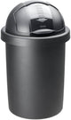 Rotho roll bob - Abfallbehälter - 30l - BPA-frei - Schwarz