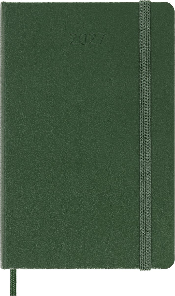 Moleskine 12-Monats-Tagebuch – 2027 – täglich – Tasche – Hardcover – Myrtengrün