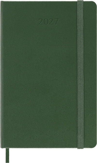 Moleskine 12-Monats-Tagebuch – 2027 – täglich – Tasche – Hardcover – Myrtengrün