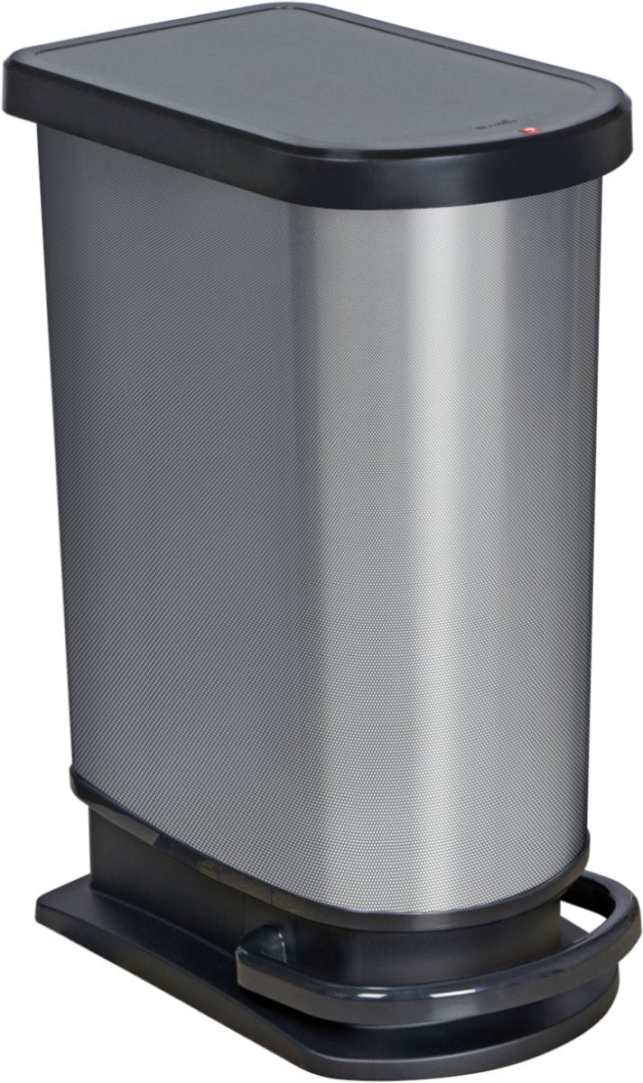 Rotho Rotho Paso Pedal Bin 50L Carbon Metallic