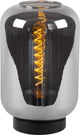 Lucide Joanet - Tischlampe - ø 22 cm - 1xe27 - fumé