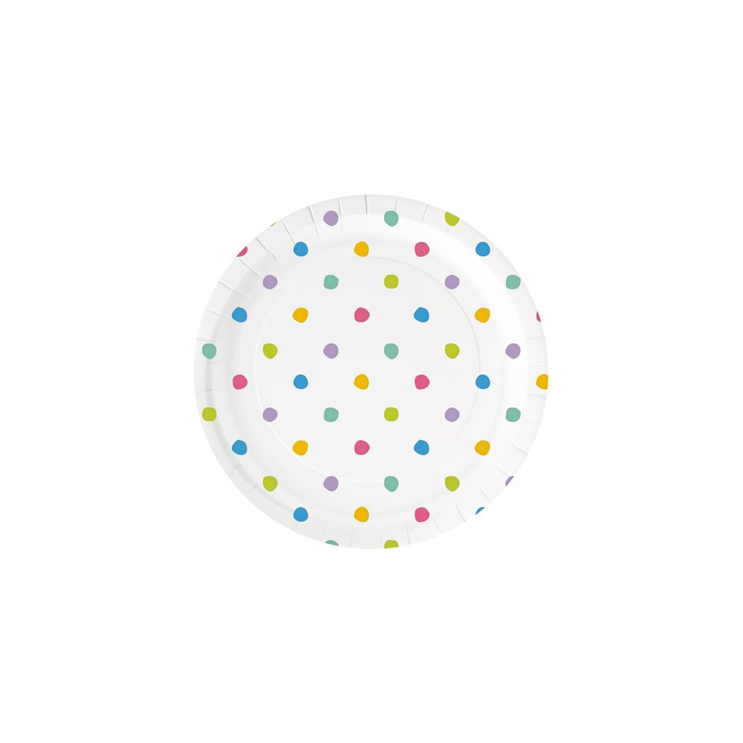 Paperdreams Teller - Party Dots 6 Stk