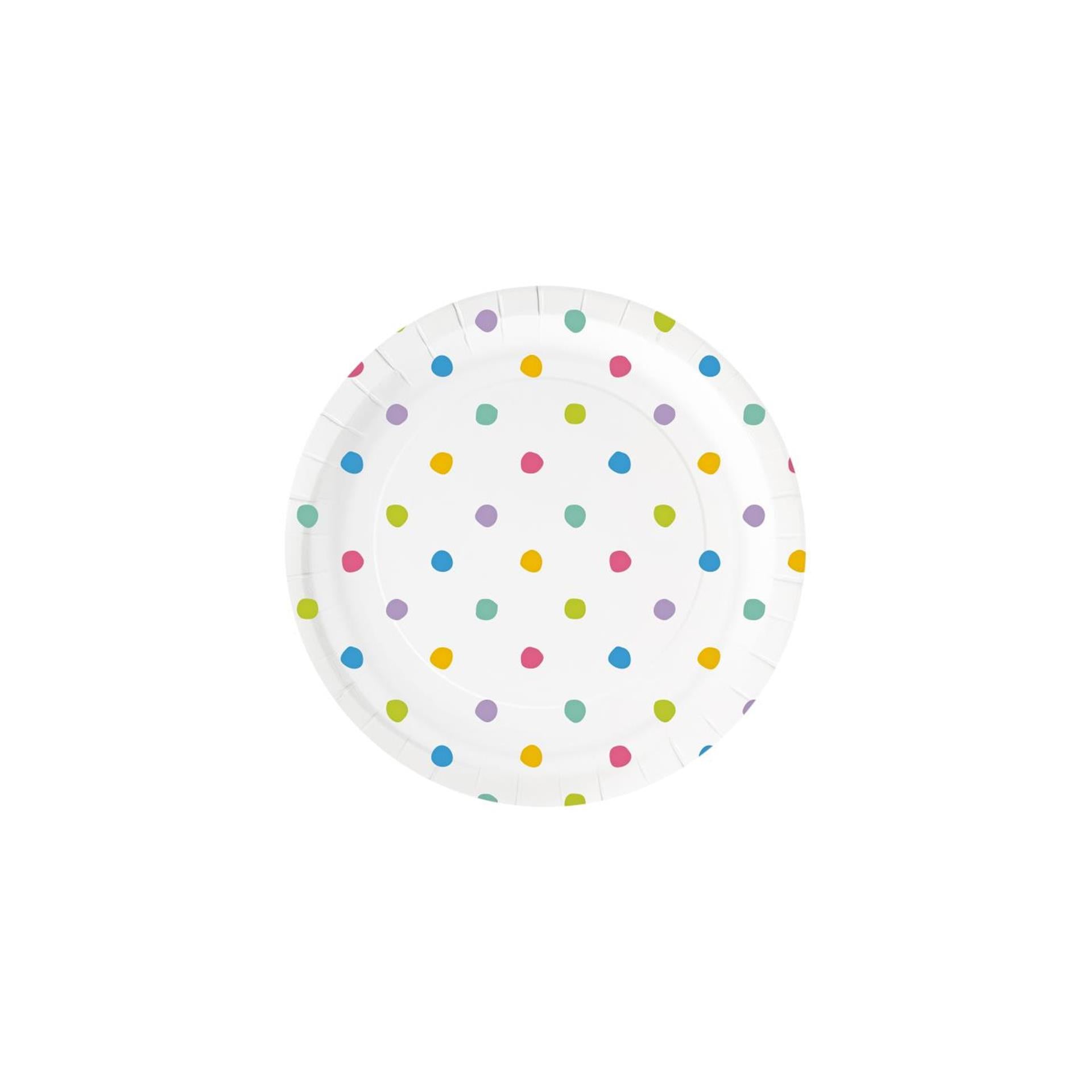 Paperdreams Teller - Party Dots 6 Stk