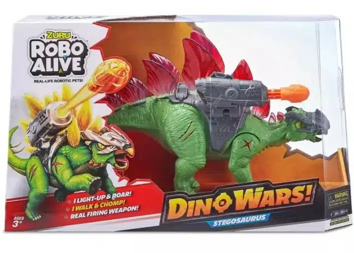 Zuru Robo Alive Dinowars mit Licht und Sound rennt und schießt