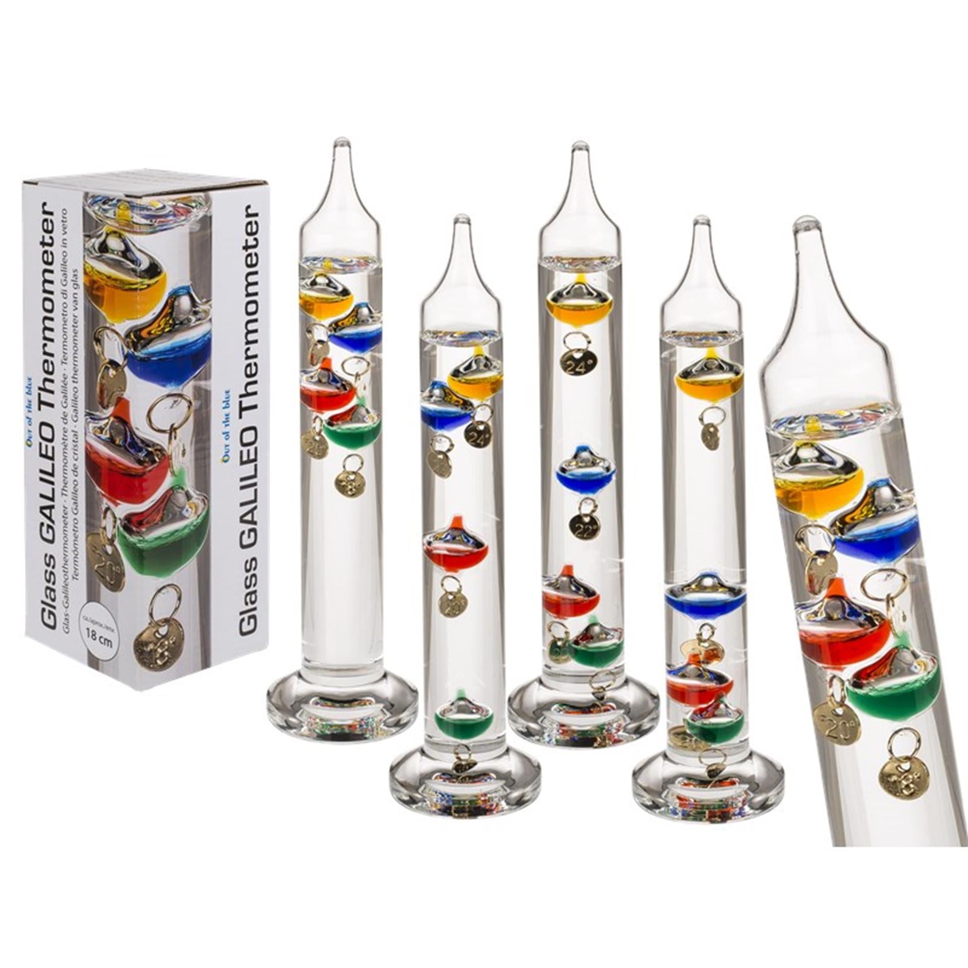 Ootb Thermometer Galileo 18cm in Geschenkbox
