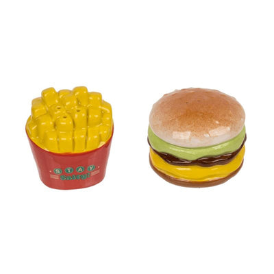 Out of the Blue Pfeffer Salzstreuer Burger Pommes 5,5x4,5cm