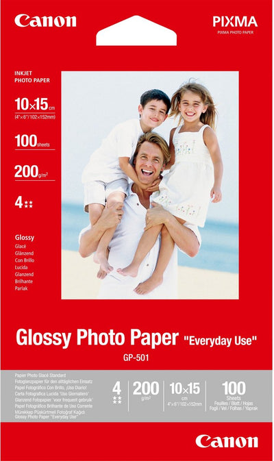 Canon gp-501 – Fotopapier – 10 x 15 cm – 100 Blatt