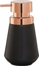 Konischer Seifenspender von Sealskin, 400 ml, freistehend – Schwarz